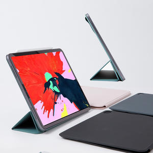 เคสหนังใส่ <span class=keywords><strong>iPad</strong></span> <span class=keywords><strong>Air</strong></span> Pro Compati หลากสีพับได้สามทบสำหรับ <span class=keywords><strong>iPad</strong></span> 10.2 - Product Image 3