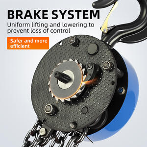 Bán buôn juda G80 thép Palăng xích 1 tấn Công suất CE chứng nhận tùy chỉnh nâng chiều cao 4-6M/PHÚT Hướng dẫn sử dụng chuỗi khối hoist - Product Image 3