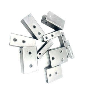 Conector de estante Xin Accessories 20x20 de acero Q235, soporte de 90 grados para estructura de cama de hierro - Product Image 1