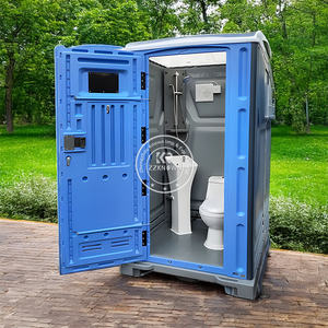 Toilettes portables mobiles de luxe en plastique durable pour usage extérieur et parcs, prix usine 2025 – En promotion - Product Image 4