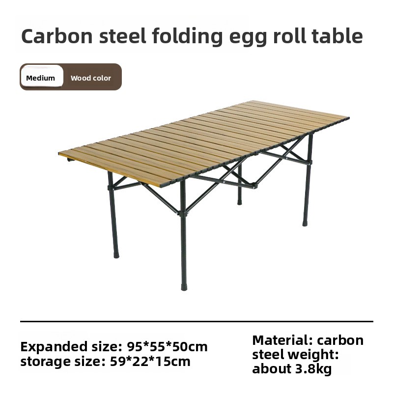 95 wood grain color long table