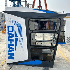 Cabines d'opérateur de grue à tour, cabines de conduite, cabines de grue en tôle galvanisée Qtz80 - Product Image 1