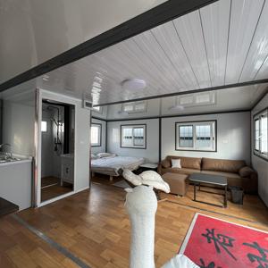 <span class=keywords><strong>Maison</strong></span> préfabriquée 2 chambres, maisons modulaires préfabriquées, <span class=keywords><strong>maison</strong></span> conteneur extensible de 20 pieds, mini-maisons avec cuisine et salle de bain - Product Image 2