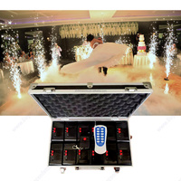 Système de Tir de Feux d'Artifice Froids pour Mariage, 12 Canaux, 12 Cues, Télécommande Sans Fil, Batterie Rechargeable, Vente Chaude