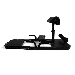 Machine à sissy squat réglable et durable en métal, banc <span class=keywords><strong>pliable</strong></span> en acier et cuir pour l'entraînement des abdominaux, des hanches et des jambes, portable - Product Image 1