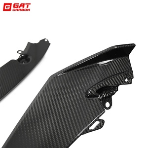 Splitter Anteriore in Vera Fibra di Carbonio Stile CS per BMW G80 G81 M3 G82 M4 2021 - Kit Carrozzeria - Product Image 6
