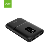 Banque d'Alimentation de Fabrication Prix Usine, Vente Chaude, Haute Qualité, Chargeurs Mobiles LCD Numériques, Batterie Externe 5000 mAh