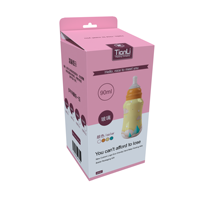 Nouvelle boîte d'emballage cadeau personnalisée en PLA écologique pour biberon de lait ou d'eau pour bébé