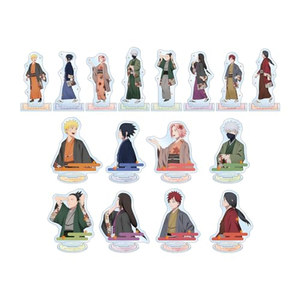 Expositor de acrílico OEM/ODM, figura acrílica de Shippuden con ilustración de paseo otoñal, caja de 16 unidades. - Product Image 1