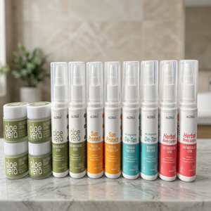 Formule de soin de la peau ALOREA pour les routines quotidiennes de soin du visage et l'entretien personnel, ingrédients botaniques pour les produits cosmétiques - Product Image 3