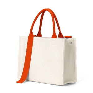 Sac de courses en toile réutilisable, pliable, écologique, grande capacité, robuste, avec longues poignées pour supermarché - Product Image 1