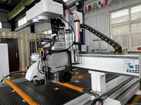 Routeur CNC ATC avec scie 1325 1530 2030 2040 Machine de découpe de gravure sur bois pour armoires portes meubles