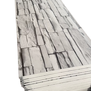 Revestimiento Exterior De Aluminio Piedra <span class=keywords><strong>Roca</strong></span> Faux Rock Panel De Pared Exterior Paneles De Fachada Decorativos Sándwich Para Casa - Product Image 6