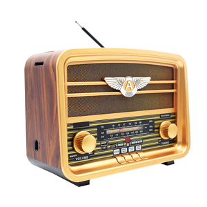 Caja de Música Antigua de Madera con Sonido de Alta Calidad, Diseño Único, Radio FM/AM/SW de 3 Bandas, Altavoz de Madera Recargable con Bluetooth, Reproductor <span class=keywords><strong>MP3</strong></span>, USB/TF, Radio Retro Vintage - Product Image 4