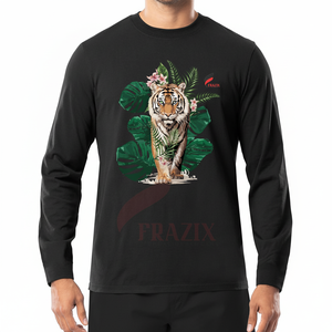 Camisa estampada de manga larga de tamaño adulto hecha a medida para hombre diseño de alta calidad sus propias camisetas para hombre al mejor precio - Product Image 1