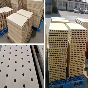 Étagères <span class=keywords><strong>de</strong></span> four réfractaire en cordierite et mullite, céramique, plaque <span class=keywords><strong>de</strong></span> refroidissement simple, saggar - Product Image 2