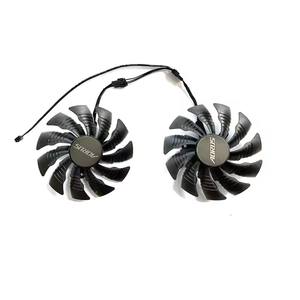 Nouveaux ventilateurs GPU 95 mm 4 broches T129215BU pour cartes graphiques Gigabyte Aorus G Force GTX 1060 <span class=keywords><strong>Xtreme</strong></span>, GTX <span class=keywords><strong>1080</strong></span> Ti, RTX 2060 <span class=keywords><strong>Xtreme</strong></span> Edition - Product Image 3