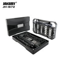 JAKEMY CE Certifié 73-en-1 – Kit de tournevis magnétique durable en acier au chrome-vanadium pour réparation d'ordinateurs portables et smartphones – Outil manuel OEM