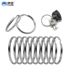 DIY Jewelry Making Gifts Color Stainless Steel <b>Split</b> Keyring Key Chain <b>Ring</b> - Product Image 1