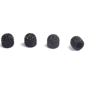 Bouchons de valve incrustés de diamants 15x13mm, bouchons de pneus universels pour voiture avec strass pour la mise à niveau et la personnalisation - Product Image 2
