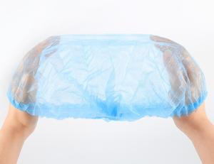 Chapeau de protection jetable non tissé pour soins personnels, type bonnet bouffant, avec clip, similaire à l'icône personnalisée - Product Image 2