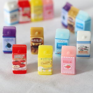 Bouteilles miniatures en résine réalistes de lait, jus et vin rouge pour la maison et la cuisine, accessoires miniatures pour maison de poupé<span class=keywords><strong>e</strong></span> - Vente en gros - Product Image 5