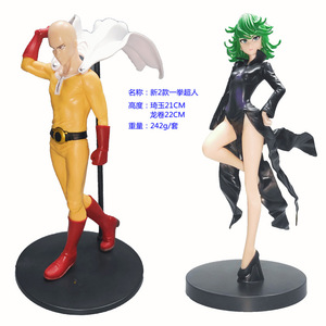 2 ชิ้น/เซ็ตการ์ตูนญี่ปุ่น One Punch Man อะนิเมะรูป <span class=keywords><strong>Tatsumaki</strong></span> ไซทามะแอ็คชั่นของเล่นตัวเลข
