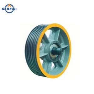 Антикоррозийный направляющий шкив для лифтов, тяговый шкив лифта - Product Image 3