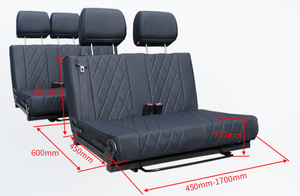 Asientos Personalizados para Autocaravanas y Caravanas YSR con Configuraciones Individuales o Múltiples para Camper Van - Product Image 2