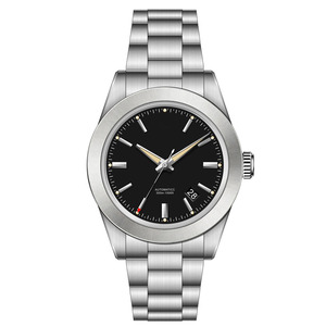 Reloj mecánico ultrafino de acero inoxidable 316l para hombre y <span class=keywords><strong>mujer</strong></span>, personalizado, bajo pedido, alta calidad - Product Image 1