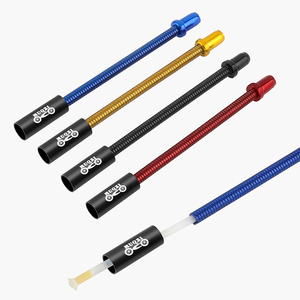 MUQZI Tubo Curvo de Freio para Bicicleta em Aço Inoxidável com Mola Flexível para Bicicletas de Montanha e Dobráveis - Product Image 2