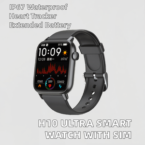 Reloj Inteligente H10 Ultra de Alta Calidad en Oferta, Resistente al Agua IP67, Correa de Gel de Sílice, Caja de Aleación, Compatible con Tarjeta SIM, Android e IOS - Product Image 3