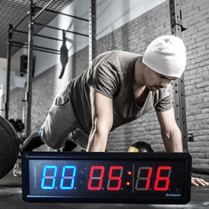 Goakgaan 1,8 Pulgadas Programable Gimnasio Entrenamiento Intervalo Temporizador 6 Dígitos <span class=keywords><strong>Mini</strong></span> Electrónico <span class=keywords><strong>Crossfit</strong></span> Temporizador - Product Image 3