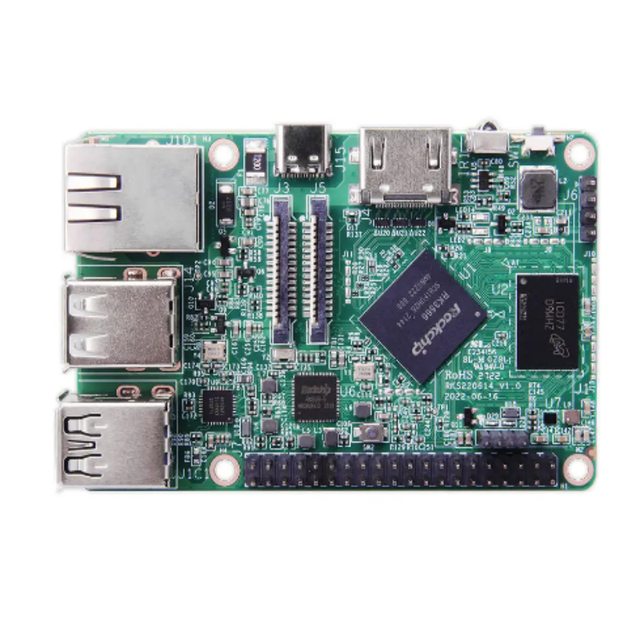 RK3566 3.5 Inch DDR3 Single New Desktop Mother Board Edge Computing for Face Recognition Digital Tag Commercial Motherboard