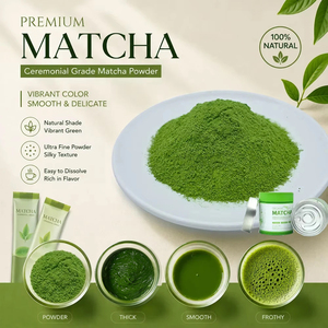 Échantillon Gratuit Certifié Biologique USDA de <span class=keywords><strong>Poudre</strong></span> de <span class=keywords><strong>Matcha</strong></span> de Qualité Cérémoniale pour Boissons au Thé - Product Image 2