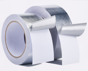 Cinta de Fibra de Vidrio con Lámina de Aluminio para Reparación de Aislamiento de Tuberías y Suelos, Precio de Fábrica - Product Image 3