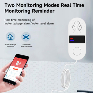 Tuya <span class=keywords><strong>Wifi</strong></span> Waterleksensor 130db Waterlekdetector Smart Life App Melding Water Overstromingslek Alarm Huisbeveiliging - Product Image 5