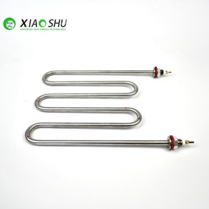 Xiaoshu 230V 2kw điện thép không gỉ nồi chiên sâu ngâm hình ống yếu tố làm nóng với chủ đề M12 - Product Image 5