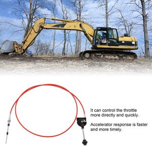 Diesel Spare Parts Universal <b>Throttle</b> Line 3.5M 4.0M 45M High Quality <b>Throttle</b> <b>Cable</b> Loader Universal <b>Throttle</b> <b>Cable</b> - Product Image 4