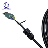 Cable de Ultrasonido Médico de Baja Capacitancia (110pF/m) con 38 Hilos, Diseñado para Equipos de Imagenología por Ultrasonido