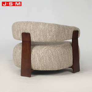 <span class=keywords><strong>Fauteuil</strong></span> d'appoint confortable de style nordique avec coussin moelleux, pieds en bois durables, <span class=keywords><strong>pour</strong></span> salons et espaces de détente - Product Image 4
