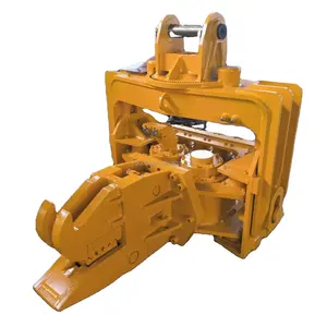 Remote-Control Operated Vibratory Hammer post driver excavator
