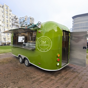 2025 Remorque alimentaire mobile BBQ, cuisine mobile rapide OEM, entièrement équipée aux normes américaines, camion-restaurant, chariots alimentaires mobiles - Product Image 2
