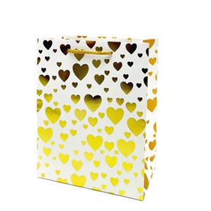 Sac en papier pentagramme <span class=keywords><strong>d</strong></span>'<span class=keywords><strong>amour</strong></span> de carte blanche de conte de fées sac <span class=keywords><strong>d</strong></span>'emballage cadeau <span class=keywords><strong>d</strong></span>'estampage à chaud de tache simple et mignonne - Product Image 3