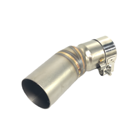 Système d'échappement complet de course modifié de qualité européenne pour moto V8, compatible JOG V8, DIO, BWS, ZX, DIO90, RR, DIO 26AA, ZX 26AA