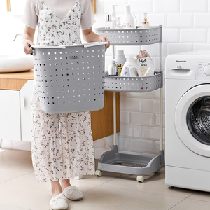 Hot Sale High Quality Pp Laundry Basket Dirty Clothes Plastic Storage Basket