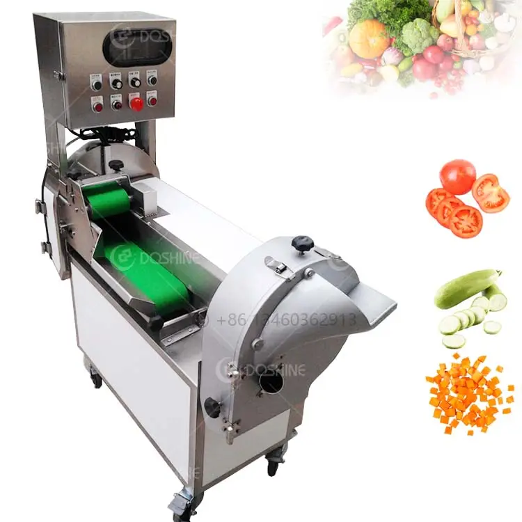 Machine de découpe automatique commerciale de carotte, pomme de terre, oignon, fruits et légumes