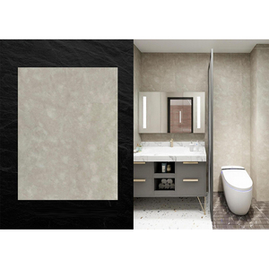 Panel <span class=keywords><strong>de</strong></span> pared <span class=keywords><strong>de</strong></span> cristal <span class=keywords><strong>de</strong></span> piedra SPC moderno para baños Panel <span class=keywords><strong>de</strong></span> pared <span class=keywords><strong>de</strong></span> ducha impermeable <span class=keywords><strong>de</strong></span> Instalación rápida - Product Image 3