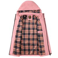 Veste d'hiver pour femmes de haute qualité, personnalisée, longue, en coton, pour les sports de plein air, chaude, respirante, à capuche, imperméable, coupe-vent, bomber