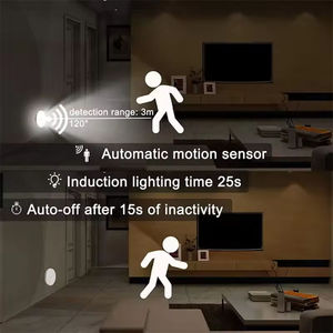 ไฟเซ็นเซอร์ตรวจจับความเคลื่อนไหว, ไฟกลางคืน LED แบบชาร์จ USB - Product Image 3